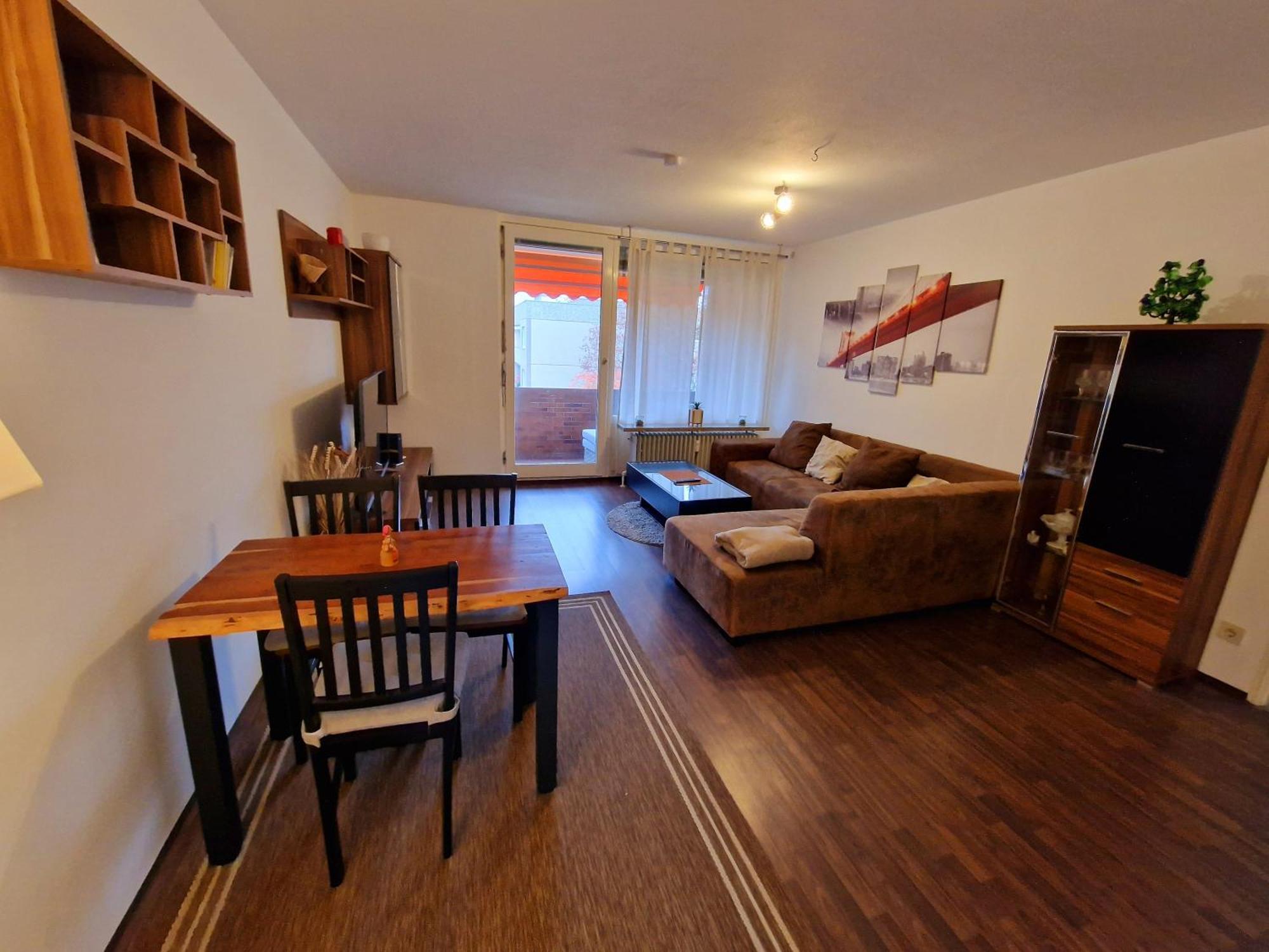 2-Zimmer Messe-Apartment Nbg-Langwasser 60Qm 纽伦堡 外观 照片